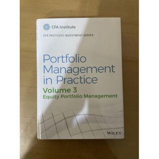 Portfolio Management in Practice, Volume 3: Equity Portfolio Management by CFA Institute (Wiley)