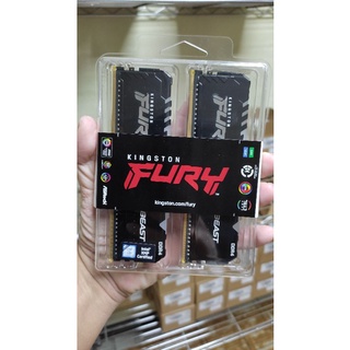 RAM PC Kingston RGB FURY Beast DDR4 3200 32GB kit 16*2 ของใหม่ สินค้ารับประกันตลอดอายุการใช้งาน