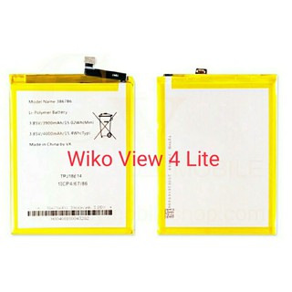 แบตเตอรี่ Wiko View 4 Lite รับประกัน 3 เดือน