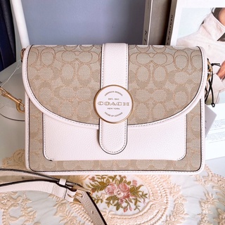 NEW COACH LONNIE CROSSBODY IN SIGNATURE JACQUARD