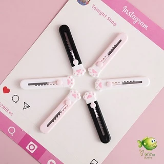 YOYO คัตเตอร์ขนาดเล็ก เครื่องเขียนน้อยน่ารัก มีดพกพา stationery knife