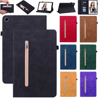 เคสหนัง กันกระแทก มีซิป พร้อมช่องใส่บัตร สําหรับ Realme Pad Mini 8.7 นิ้ว