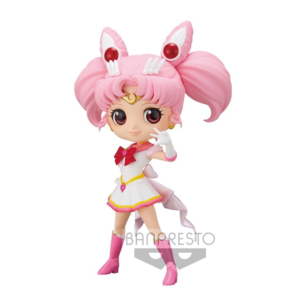 [ฟิกเกอร์แท้]​ Model QPosket Sailor Moon Eternal  Super : Chibi Usa (Ver A) (Banpresto Bandai)​