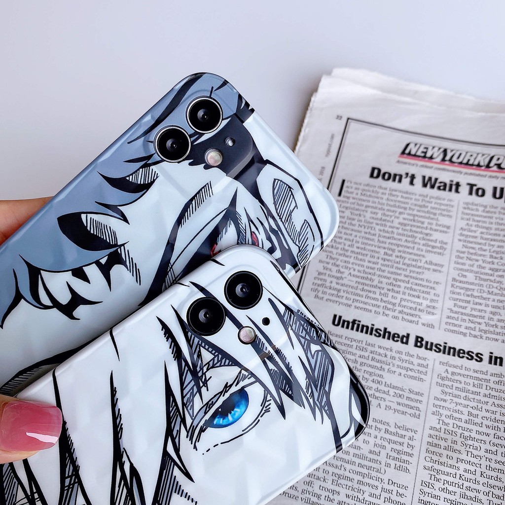 แฟชั่น Japanese anime Jujutsu Kaisen เคส iPhone 13 pro max 12 pro max 12 pro 11 pro max เคสมือถือ เคส ไอโฟน ip 7p 8plus 7plus 7 8 xr xs x max case #8
