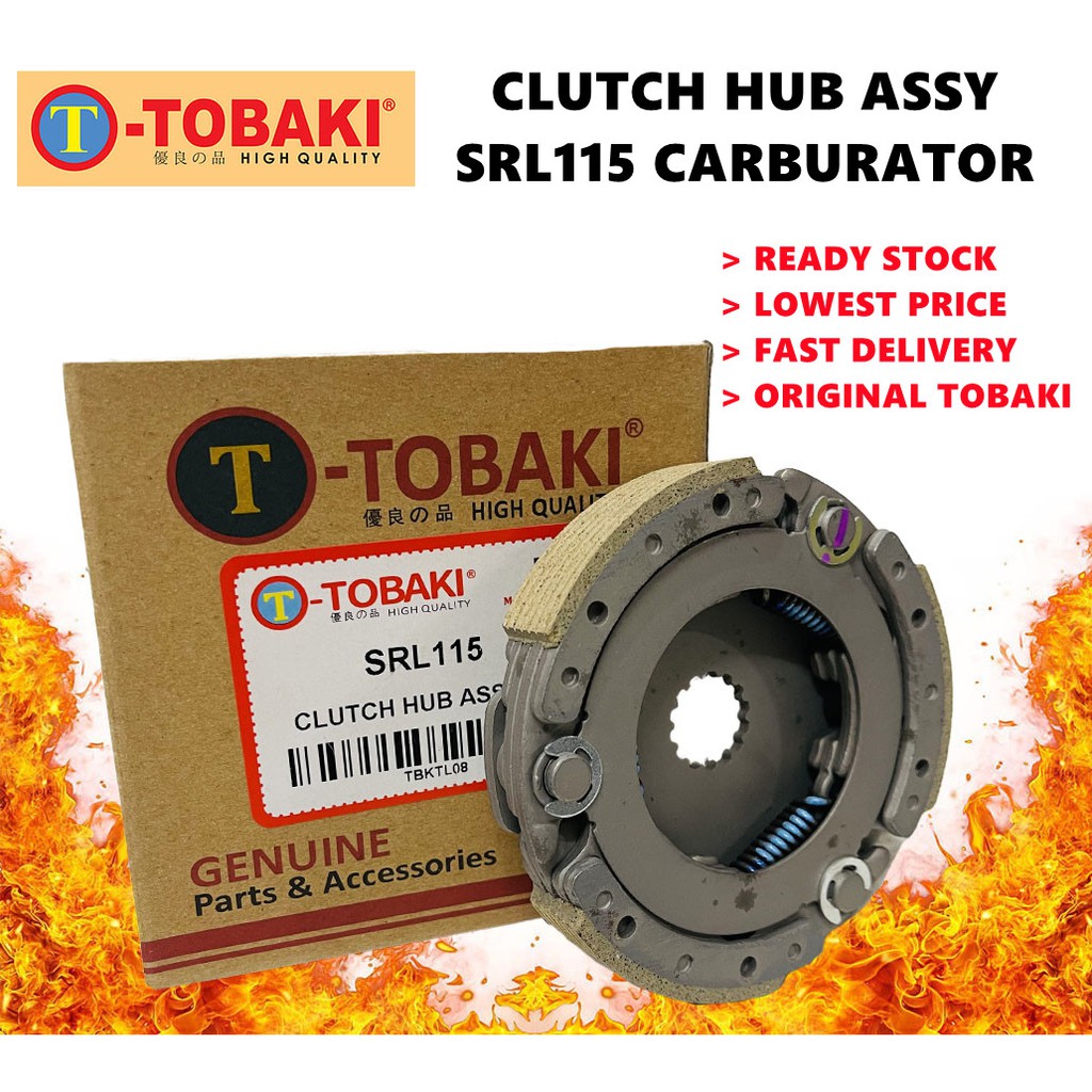 TOBAKI AUTO CLUTCH SRL115 CARBURATOR (TOBAKI) !!!