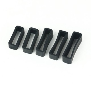 16-28mm PVC Watch Strap Retaining Hoop Loop Rubber Retainer Buckle Holder