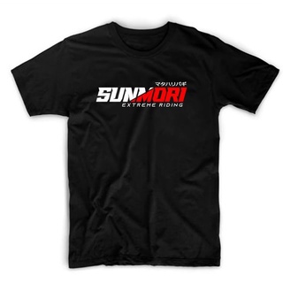 เสื้อยืด พิมพ์ลาย Supermoto SUNMORI