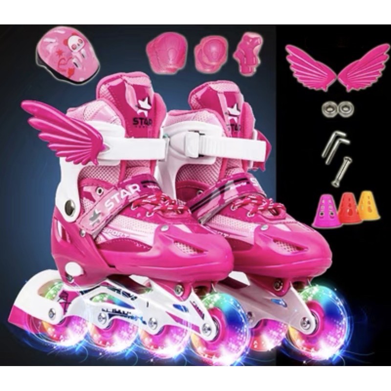 inline skate โรลเลอร์เบลด ของเด็ก ปรับขนาดได้