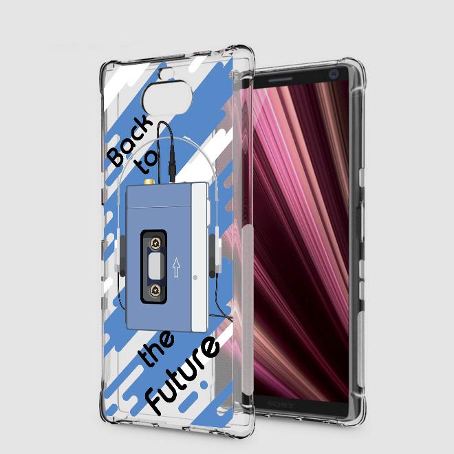 เคส สำหรับ Sony Xperia 10 Plus (10+) Anti-Shock Protection TPU Case [Back to the Future]