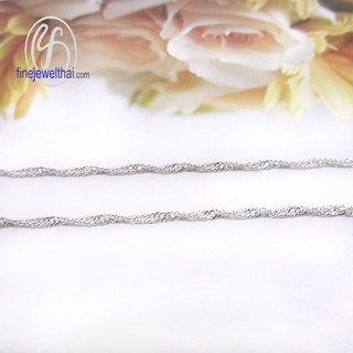 Finejewelthai-สร้อย-สร้อยคอเงิน-เงินแท้-Silver-Chain-Necklace - LSE025_16