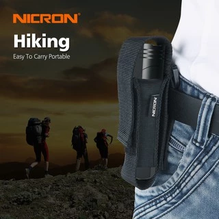 Nicron pouch flashlight bag use for B74e/H10R/B74/B74camo/B74uv/F51 place flashlights NRB-Bag FB-01
