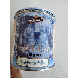 Van Houten Cocoa Powder  โกโก้ผง  230g. ราคาพิเศษ