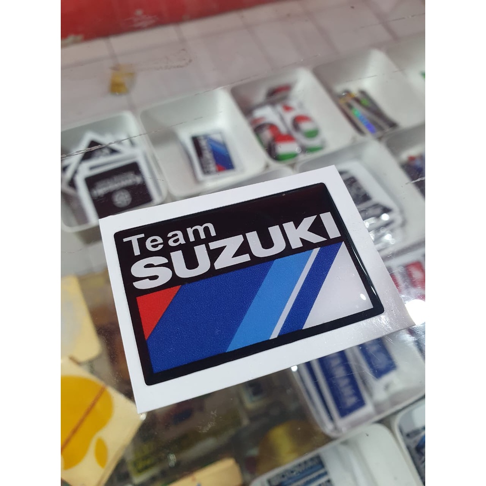 สติ๊กเกอร์ RAISED SUZUKI TEAM