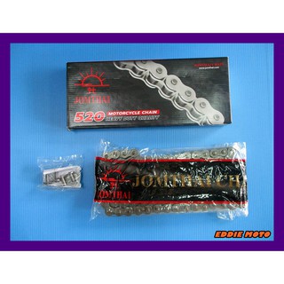 MOTORCYCLE "JOMTHAI" DRIVE CHAIN 520/120 (JT) // โซ่ จอมไทย สินค้าคุณภาพดี