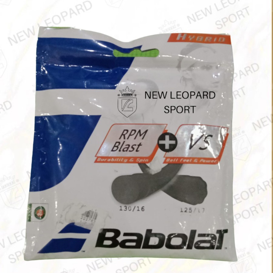 BABOLAT RPM BLAST + VS 130/16 125/17 สายเทนนิส/สายเทนนิส