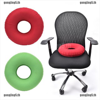 LOVE inflatable rubber ring round seat cushion medical hemorrhoid pillow donut +pump