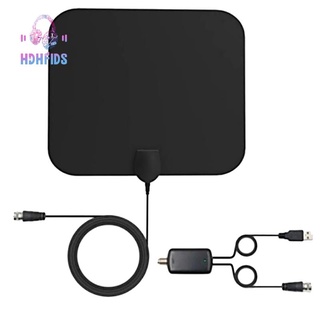 HD TV Antenna,4K HDTV Antenna 50Miles Range with Amplifier Supports All HD Digital TV Formats