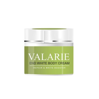 ครีมเอนไวท์ น้องเขียว 💚ครีม VALARIE END WHITE BODY CREAM ปริมาณ 250 กรัม💚