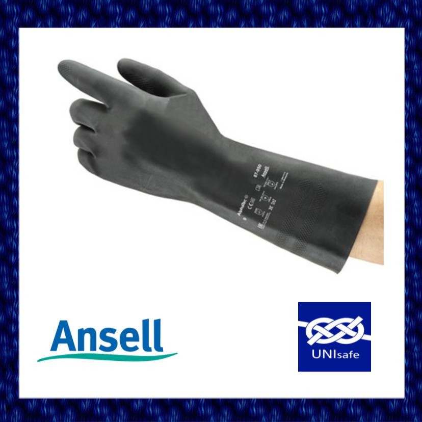 Ansell Alphatec 87-950 ถุงมือ Gauntlets สําหรับงานหนักพิเศษ