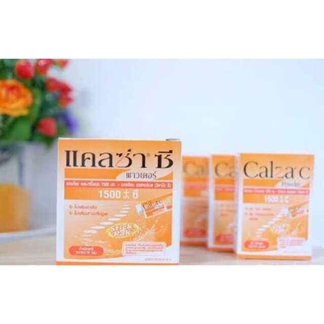 Calza C 1500mg Power ถ กส ดใน Shopee 1 กล อง บรรจ 30 ซอง Shopee Thailand