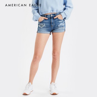 American Eagle Ne(x)t Level High-Waisted Denim Short Short กางเกง ยีนส์ ผู้หญิง ขาสั้น เอวสูง (EWSS 033-6010-909)