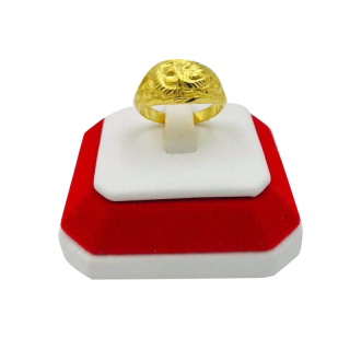 [MGOLD] แหวนทองคำแท้ 96.5% | น้ำหนัก ครึ่งสลึง | ลายหัวโปร่งมังกร