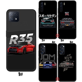 เคสโทรศัพท์มือถือแบบนิ่ม ลายรถยนต์ GTR JDM IK48 สําหรับ OPPO A93 A92 A91 A72 A56 A55 A54 A54S A53S A53 A52 A32 A16 A16S A15 A15S F15