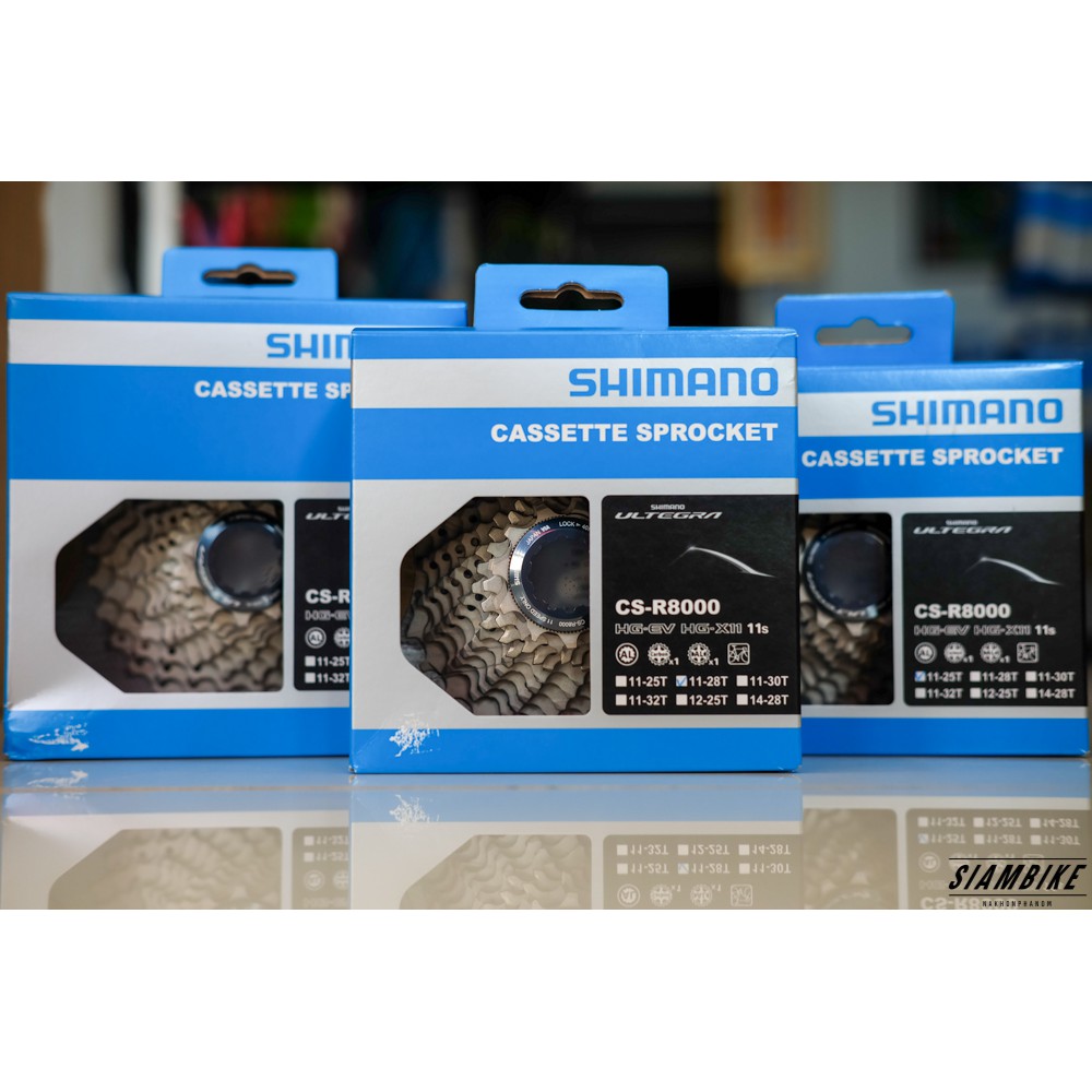 ของแท้ เฟืองหลัง SHIMANO ULTEGRA R8000 พร้อมกล่อง