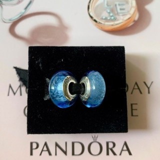 Pandora แท้ 100% มูราโน่ เจ้าหญิงซินเดเรลล่า เรืองแสงได้ Murano Princess Cinderella Charm