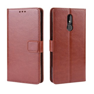 เคสสำ Nokia 3.2 Case PU Leather Flip Phone Case Nokia3.2 เคสโทรศัพท์มือถือ พลิกซองโทรศัพท์