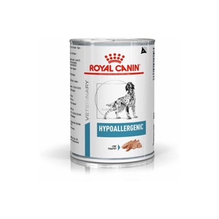 Royal canin Hypoallergenic อาหารกระป๋องสุนัขภูมิแพ้ 400 กรัม