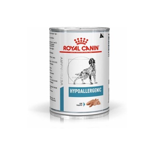 Royal canin Hypoallergenic อาหารกระป๋องสุนัขภูมิแพ้ 400 กรัม