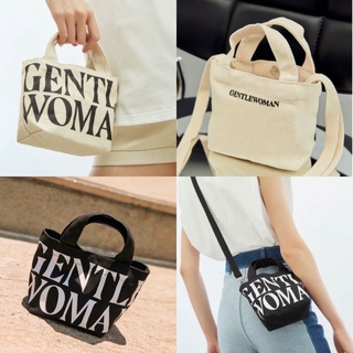 New 🏷Gentlewoman micro canvas tote bag (มีสายยาว สามารถถอด/ปรับสายได้)