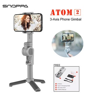 Snoppa ATOM 2 ไม้กันสั่น 3 แกน พับได้อัตโนมัติ สำหรับสมาร์ทโฟน (รุ่นแรกของโลก) สินค้าในไทย พร้อมส่งทันที รับประกัน 1 ปี