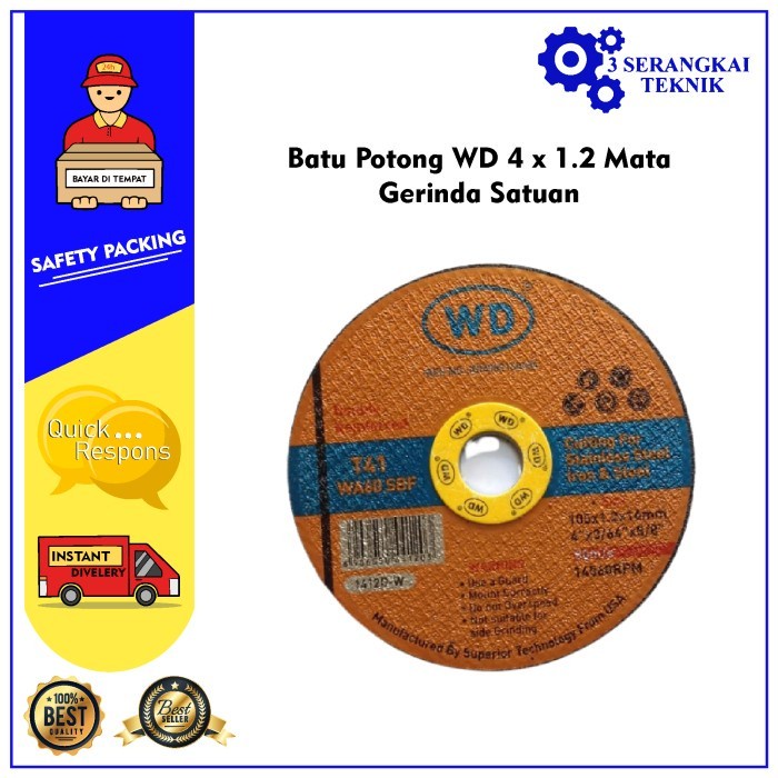 MATA WD 4 x 1.2 ล้อเจียรหินตัด OK Unit