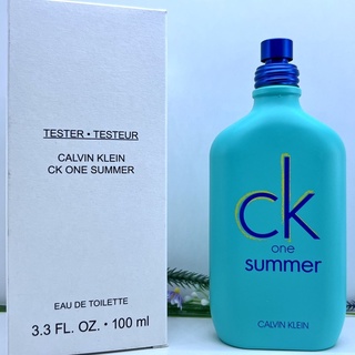 100ml น้ำหอม ของแท้ ซีเค Calvin Klein CK One Summer Limited Edition 100ml. กล่องขาวเทสเตอร์ น้ำหอมเต็มขวด