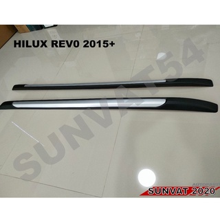 ราวหลังคาแบบแนบ ไม่ต้องเจาะ ราวหลังคารถยนต์ HILUX REV0 2015+ #HX-RV-10 //2160541965001