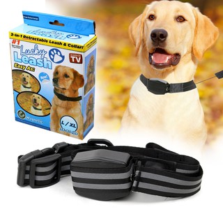 สายจูงสุนัข Lucky Leash ไซส์L/XL 36-80 lbs ใช้ง่าย เพียงคล้องตัวล็อคที่คอของน้องหมา