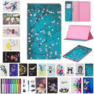 เคสแท็ปเล็ตหนังฝาพับ ลายดอกไม้ สำหรับ Samsung Galaxy Tab S6 10.5 T860/T865 2019