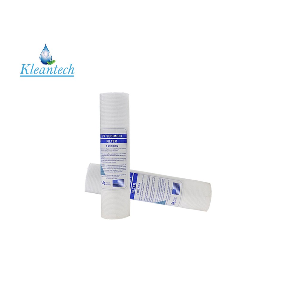 ไส้กรองน้ำดื่ม เครื่องกรองน้ำ PP 5 um. size 10″ 1 แถม 1 pcs.