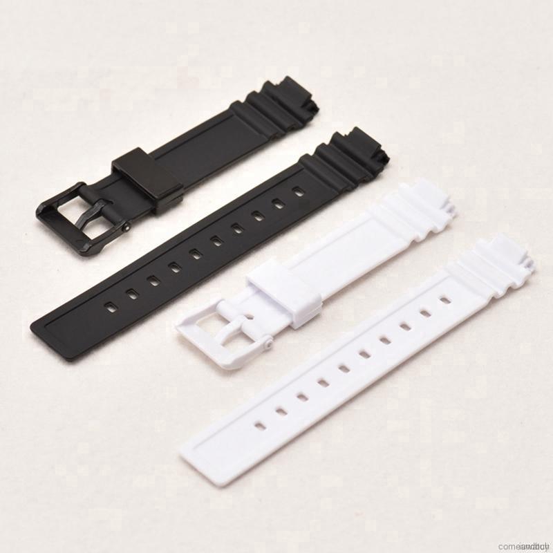 สายคล้องนาฬิกาข้อมือเรซิ่น สำหรับ casio lrw - 200 h rw- 200 h
