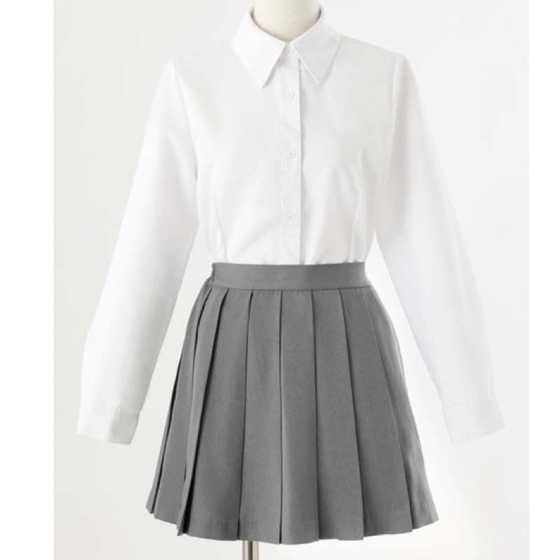 KEMEJA RollenzReady Top + กระโปรง Harry Potter คอสเพลย์เครื่องแต่งกาย Hogwarts Uniform เสื้อกระโปรง