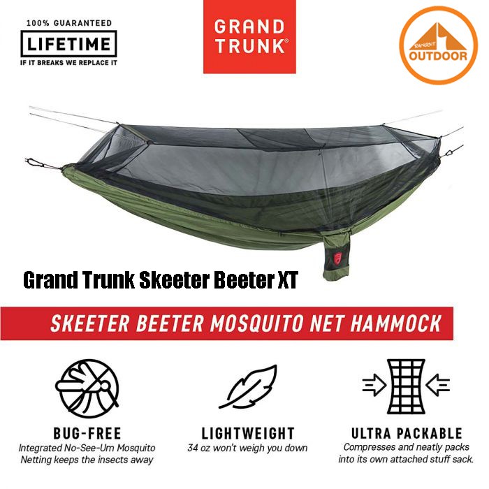 เปลมุ้ง Grand Trunk Skeeter Beeter XT #Forrest Green New