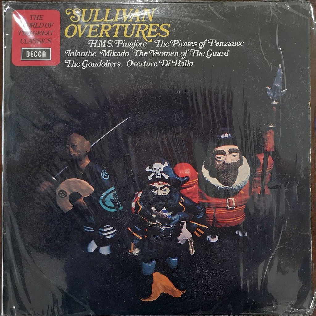 Vinyl LP Record Album - Sullivan Overtures, Classical, Orchestra