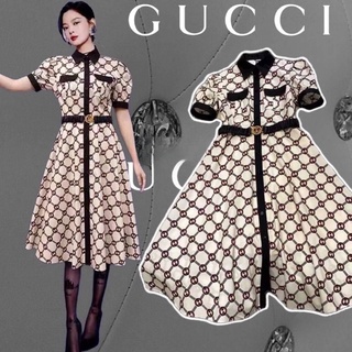 ชุดเดรส Gucci Interlocking G Dress