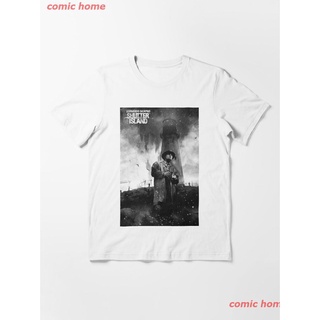 เกาะชัตเตอร์ใหม่ (2010) ภาพยนตร์ที่จําเป็นเสื้อยืด yT#