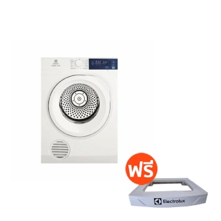 เครื่องอบผ้า 7.5 กิโล ELECTROLUX รุ่น EDV754H3WB(ฟรีขาตั้ง)