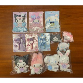 ตุ๊กตาแต่งตัว Kuromi, Cinnamoroll, Mymelody ครบเซ็ต (งานลิขสิทธิ์)