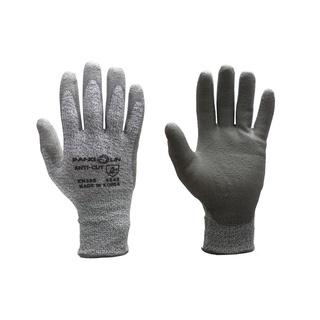 ถุงมือกันบาดระดับ 5 L สีเทา แพงโกลิน GLVR0037ZZZZL ถุงมือยาง Cut Resistant Gloves Level 5 L Gray Pangolin GLVR0037ZZZZL