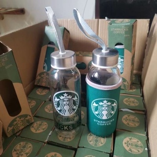ขวด​แก้ว​สตาร์บัค​เก็บอุณหภูมิ 300ml